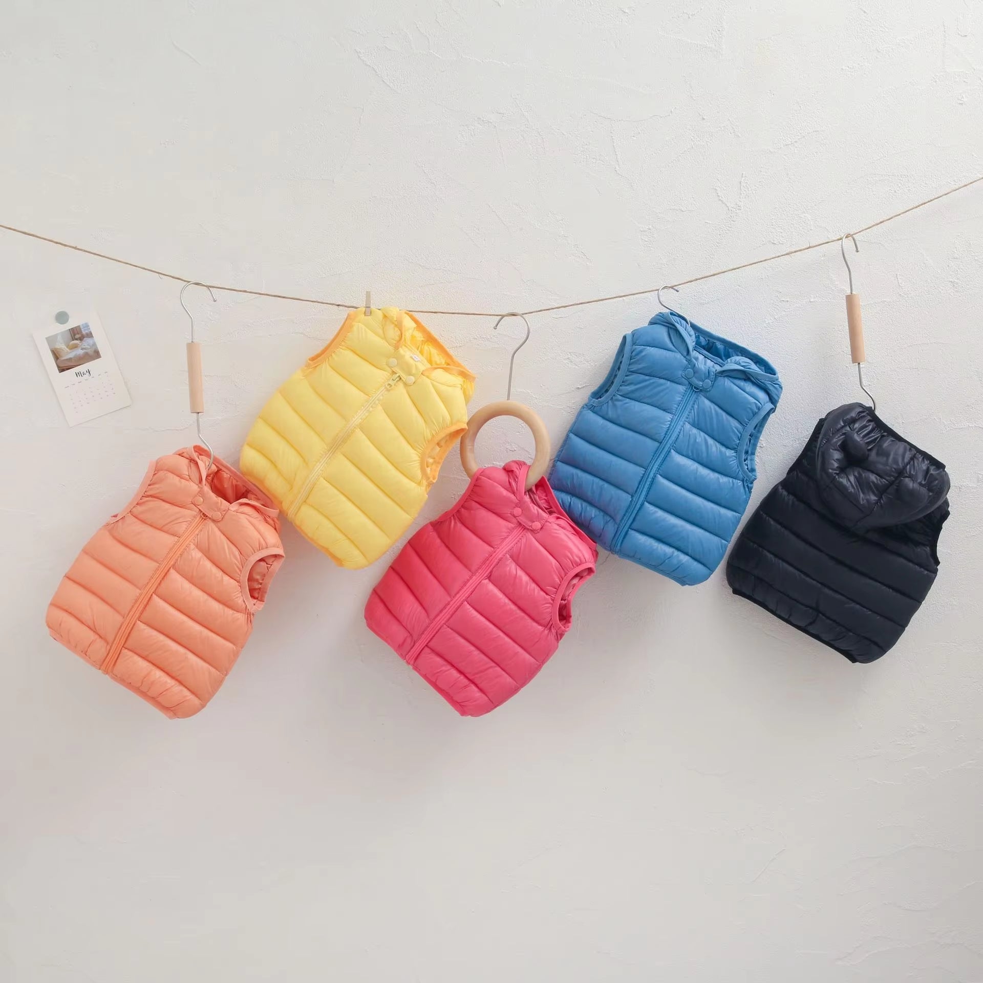 Children's Hooded Vest Jacket - Winter and Autumn Outerwear for Boys and Girls