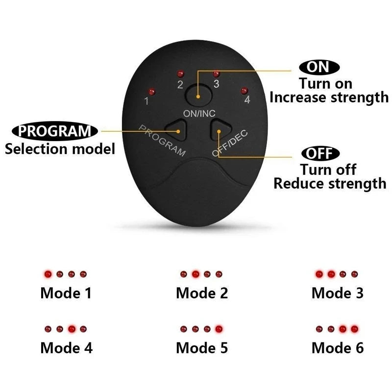 "Transform Your Body with the Smart Wireless EMS Sculptor - Unisex Trainer for Abs, Buttocks, and Legs!"