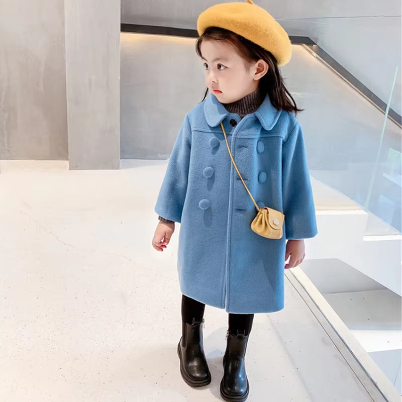 Children's Down Winter Coat - Padded Parka for Boys and Girls, Warm Long Jacket for Toddlers and Kids Outerwear