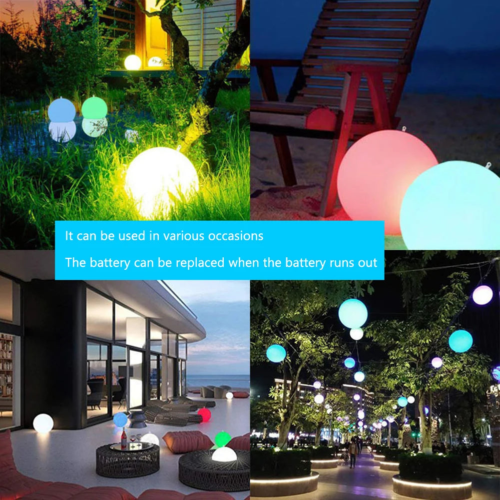 Floating Pool Lights with 16 Colors Waterproof, Outdoor, Swimming, Pool Lights Ball for Swimming Pools and Ponds!