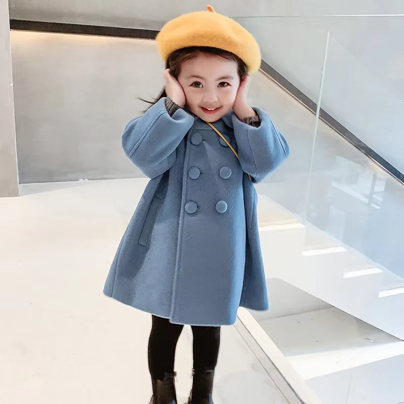 Children's Down Winter Coat - Padded Parka for Boys and Girls, Warm Long Jacket for Toddlers and Kids Outerwear