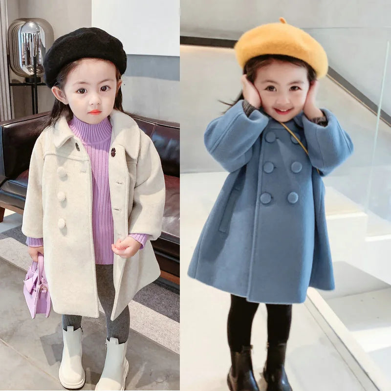 Children's Down Winter Coat - Padded Parka for Boys and Girls, Warm Long Jacket for Toddlers and Kids Outerwear