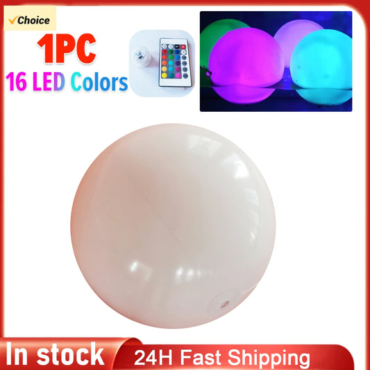 Floating Pool Lights with 16 Colors Waterproof, Outdoor, Swimming, Pool Lights Ball for Swimming Pools and Ponds!