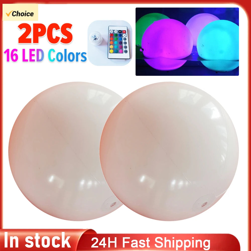 Floating Pool Lights with 16 Colors Waterproof, Outdoor, Swimming, Pool Lights Ball for Swimming Pools and Ponds!