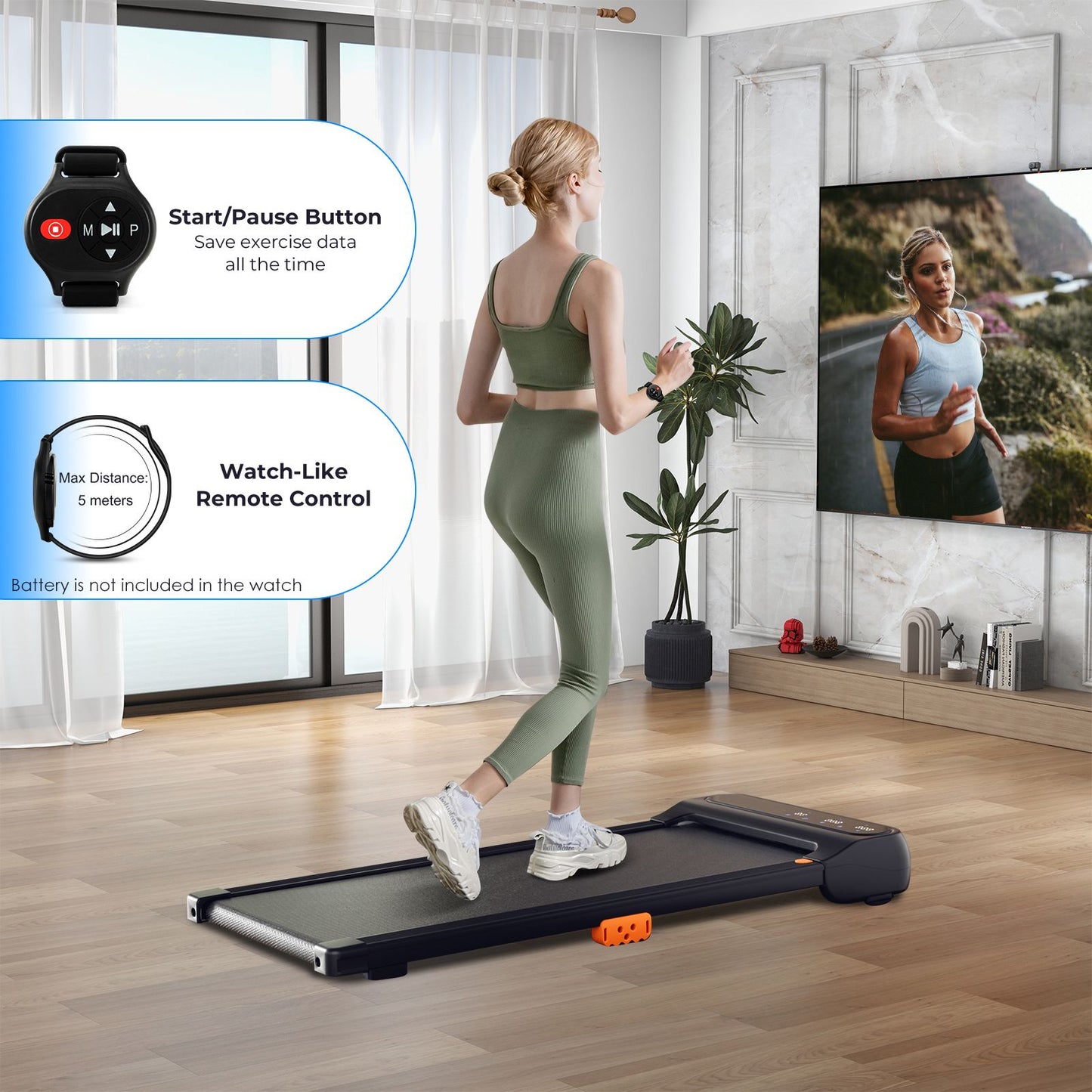 Get Moving at Your Desk! 🏃‍♀️💻 Check out our Under Desk Treadmill with 12 Fun Fitness Programs for Home or Office!