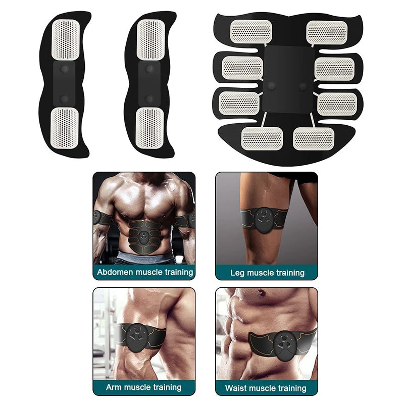 "Transform Your Body with the Smart Wireless EMS Sculptor - Unisex Trainer for Abs, Buttocks, and Legs!"